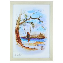 Рамка 21x30 Біле дерево Рамка 21x30 Біле дерево