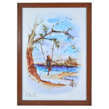 Рамка 21x30 Темне дерево Рамка 21x30 Темне дерево