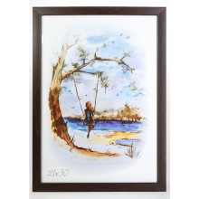 Рамка 21x30 Вишня Рамка 21x30 Вишня