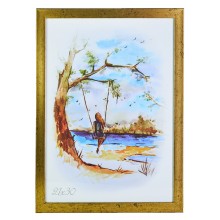 Рамка 21x30 Золото зістарене Рамка 21x30 Золото зістарене