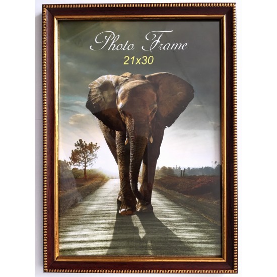 Рамка 21x30 темное дерево