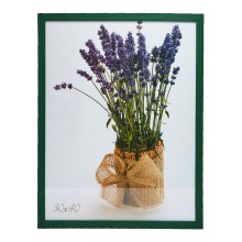 Рамка 30x40 зеленый рифленый