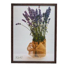 Рамка 30x40 темное д. рифленый