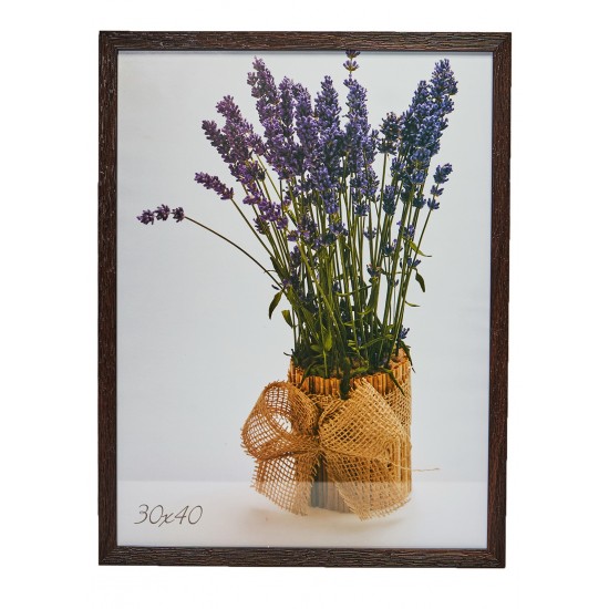 Рамка 30x40 темное д. рифленый Рамка 30x40 темное д. рифленый
