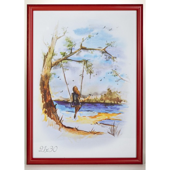 Рамка 21x30 Червоний Рамка 21x30 Червоний