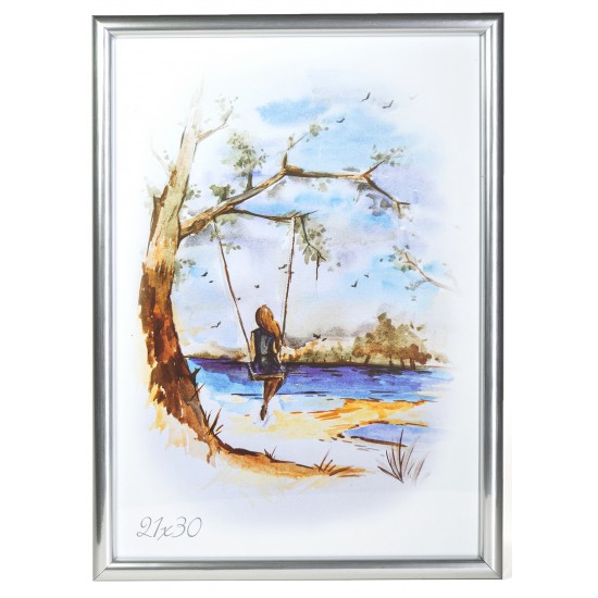 Рамка 21x30 Срібло Рамка 21x30 Срібло