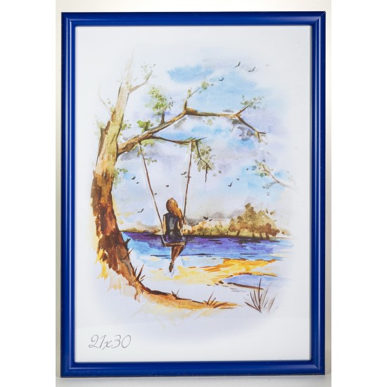 Рамка 21x30 Синій Рамка 21x30 Синій