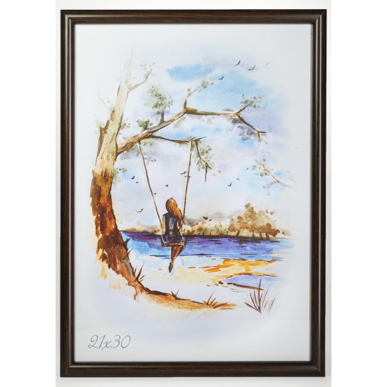 Рамка 21x30 Темне дерево Рамка 21x30 Темне дерево
