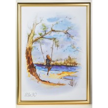 Рамка 21x30 Золото Рамка 21x30 Золото