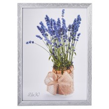 Рамка 21x30 Срібло рифлене Рамка 21x30 Срібло рифлене