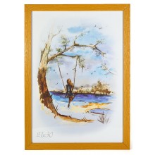 Рамка 21x30 Помаранчевий рифлений Рамка 21x30 Помаранчевий рифлений