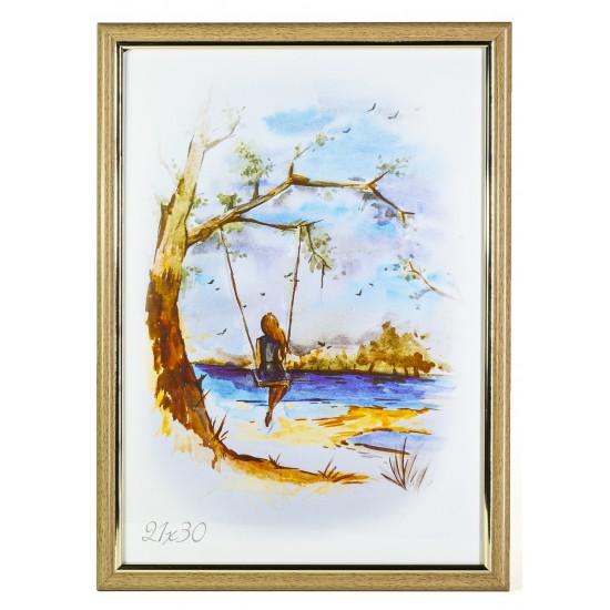 Рамка 21x30 Світле Дерево Рамка 21x30 Світле Дерево