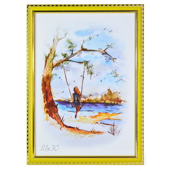 Рамка 21x30 Желтый Рамка 21x30 Желтый