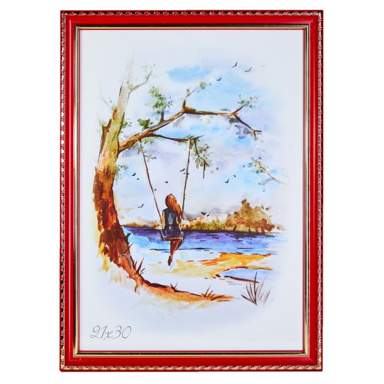 Рамка 21x30 Красный Рамка 21x30 Красный