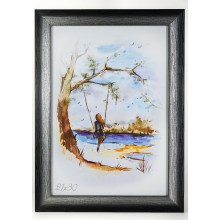 Рамка 21x30 Черное серебро Рамка 21x30 Черное серебро