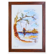 Рамка 21x30 Темное дерево Рамка 21x30 Темное дерево